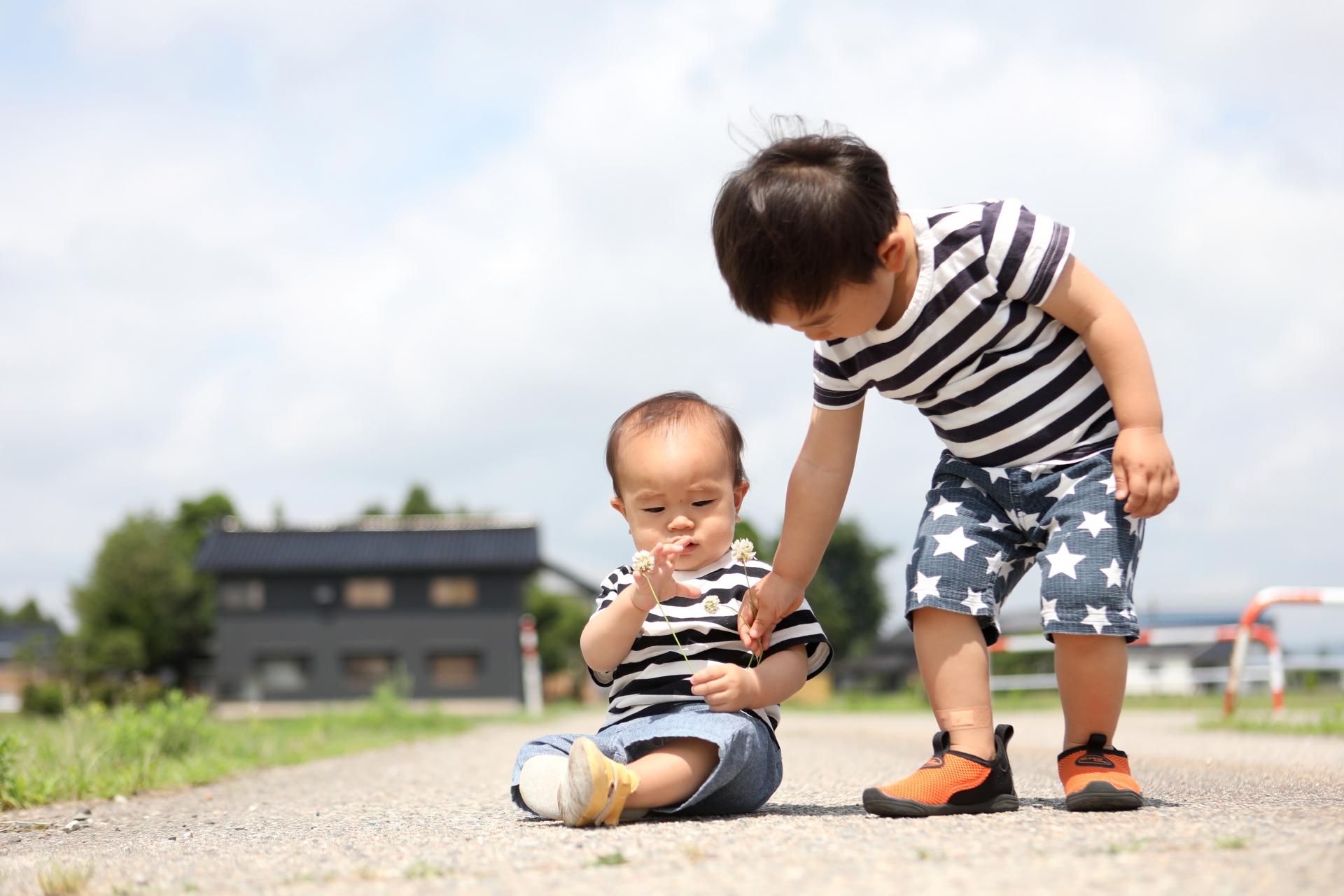 仲良し兄妹